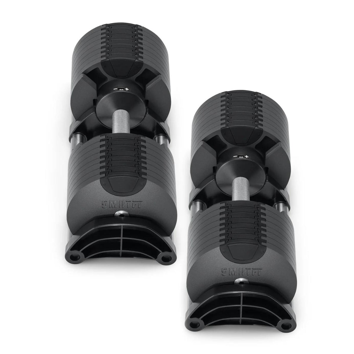 NÜOBELL 80lb Adjustable Dumbbell Set - Premium Home Gym Equipment for Strength Training & Weightlifting - Perfect for Home Workouts, CrossFit, and Fitness Enthusiasts