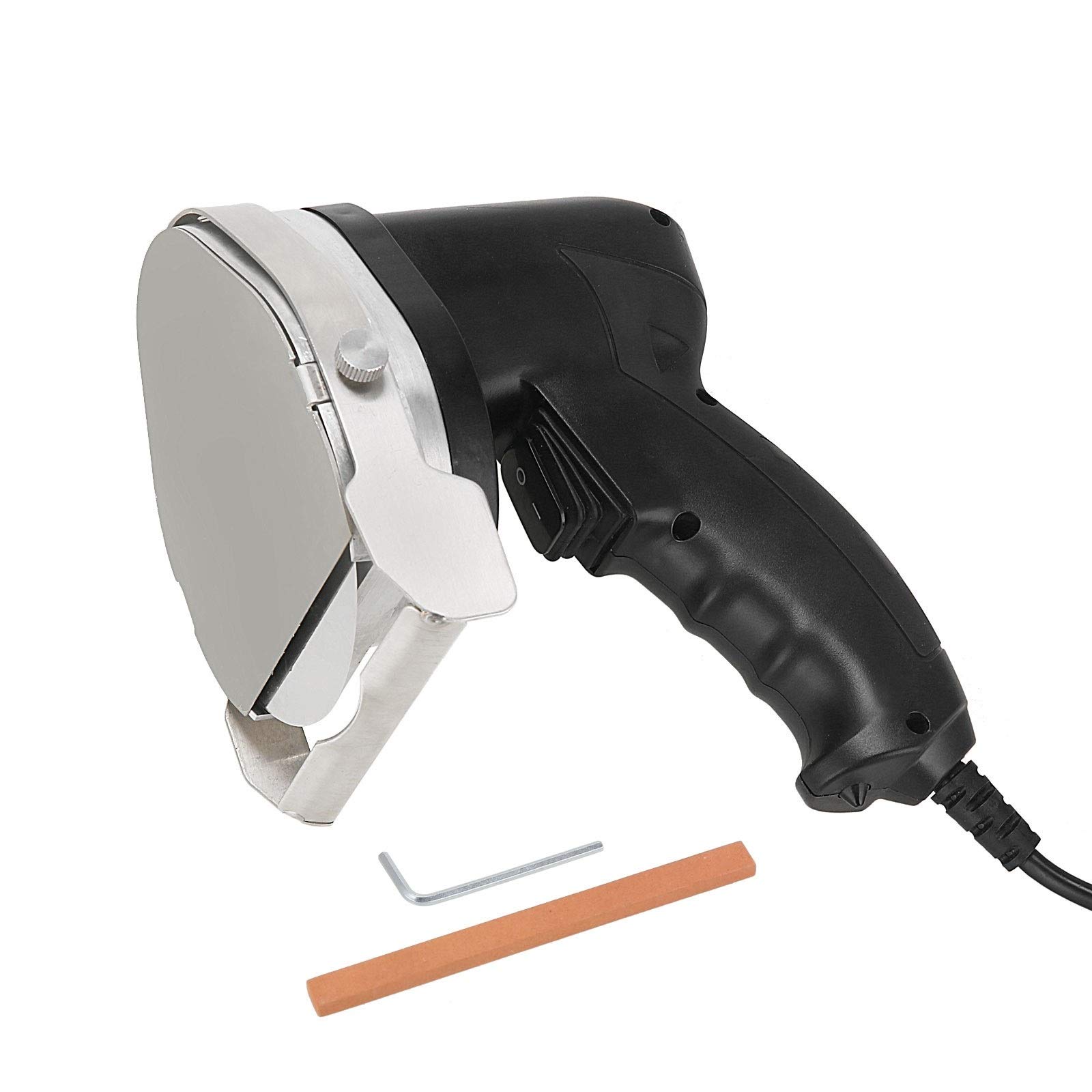 Electric Kebab Shawarma Gyros Machine - Handheld Meat Slicer with Stainless Steel Blades for Doner, Gyro & Shawarma - Perfect for Restaurants, Food Trucks & Home Kitchens