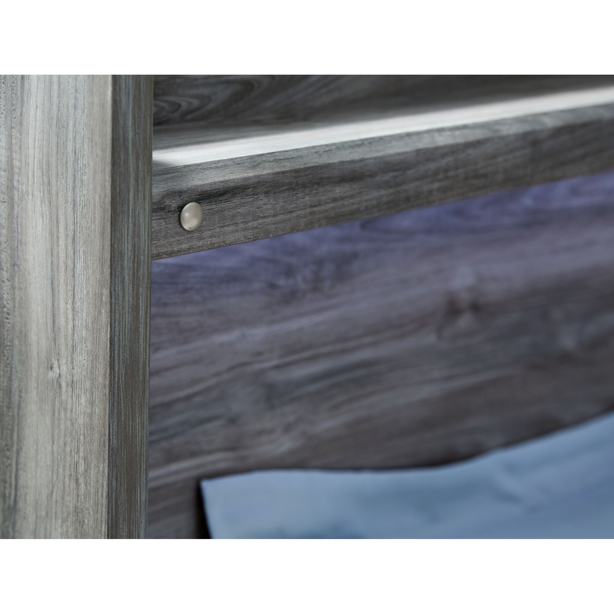 Baystorm Full Panel Headboard - Queen Size Upholstered Bed Headboard in Gray - Perfect for Master Bedroom, Guest Room & Apartment Decor