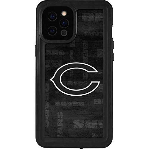 Waterproof iPhone 12 Pro Max Case - Officially Licensed NFL Chicago Bears Black & White Phone Cover | Shockproof Protection for Outdoor, Sports & Daily Use