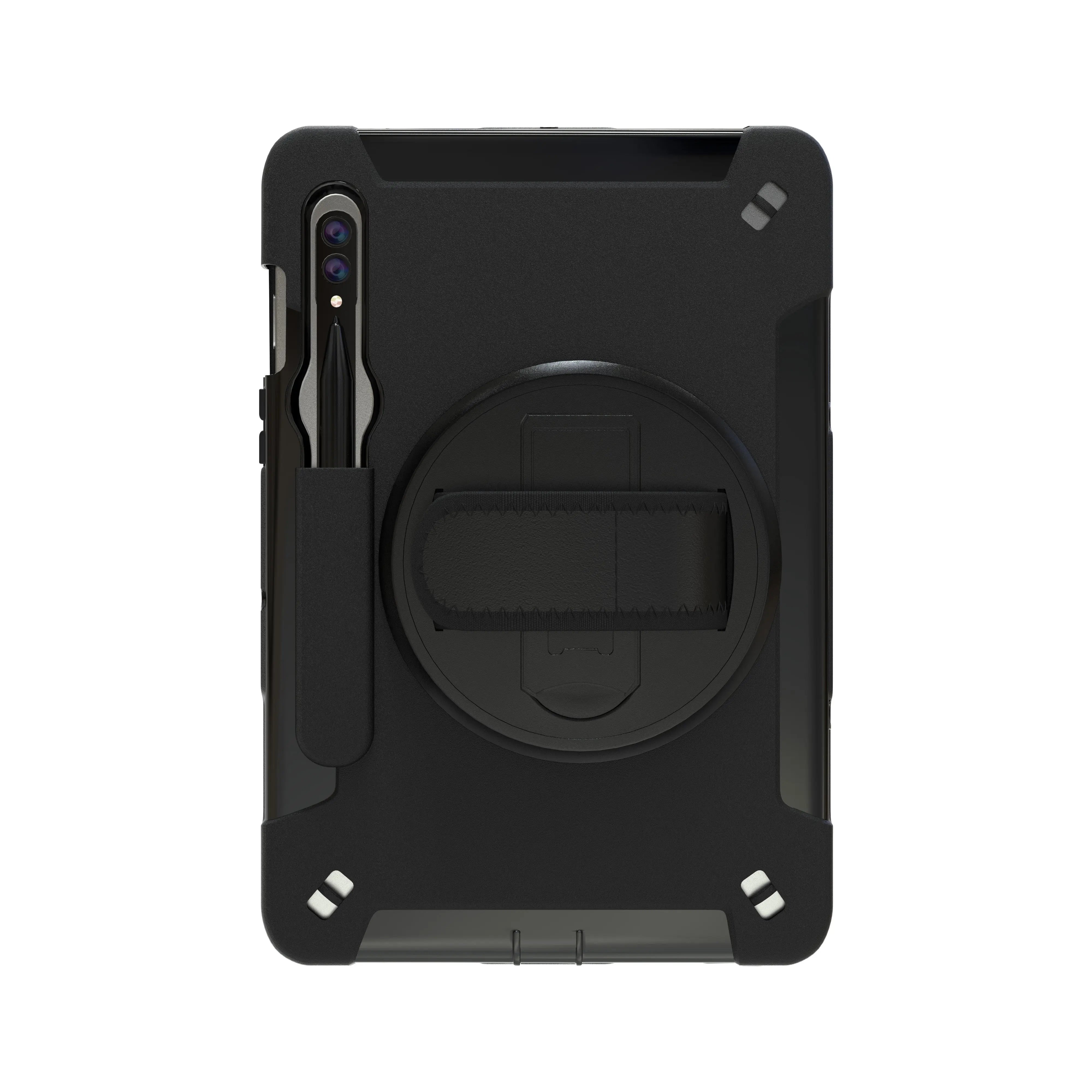 Durable Shockproof Tablet Case with Adjustable Kickstand - Perfect for Work, Travel & Entertainment | Compatible with iPad, Samsung & More