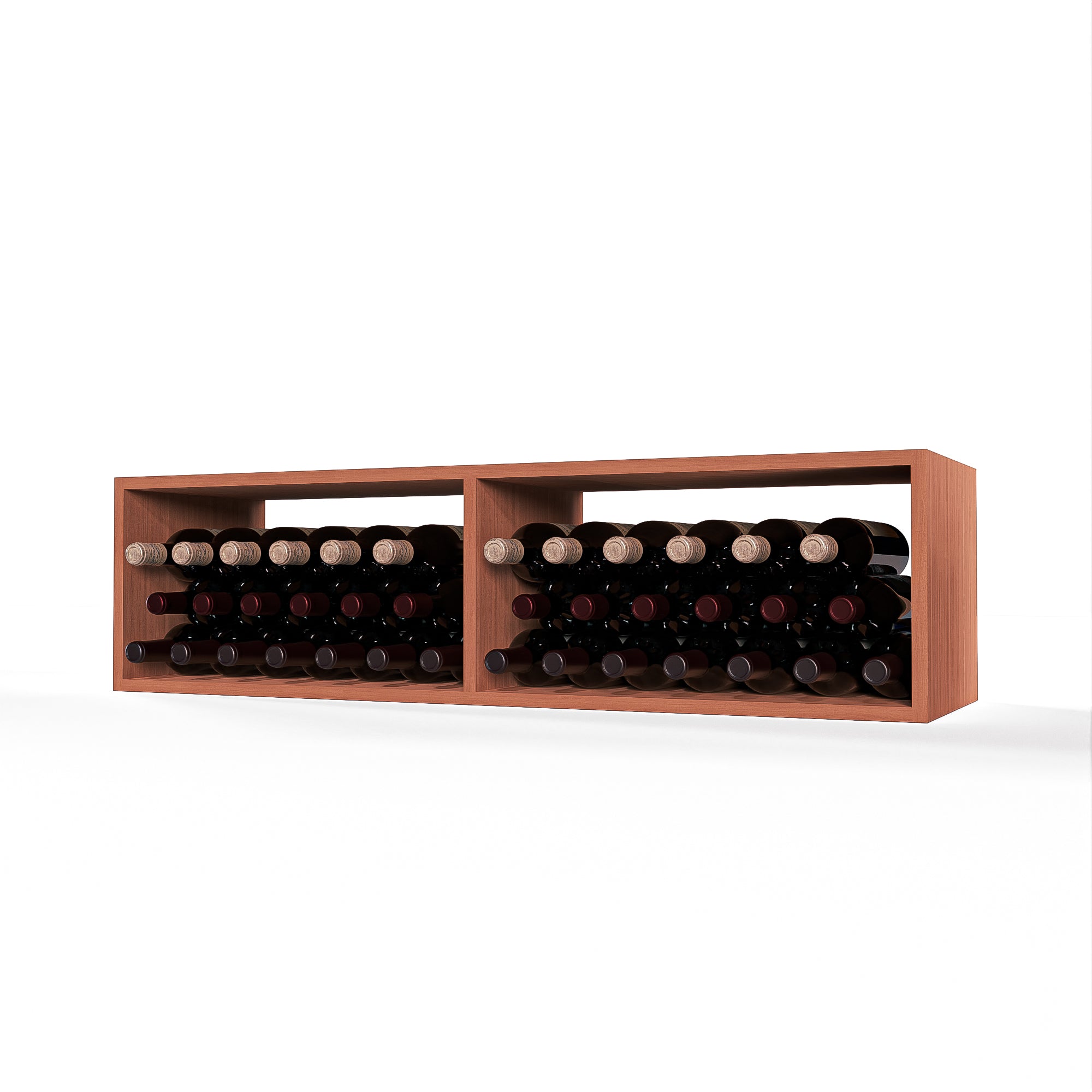 GrandCellar™ 10 Column Full Depth Bulk Wine Bin - Premium Wine Storage Rack for 12 Bottles - Perfect for Wine Cellars, Restaurants, and Home Bars
