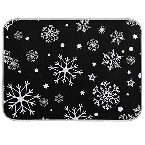Black White Snowflake
