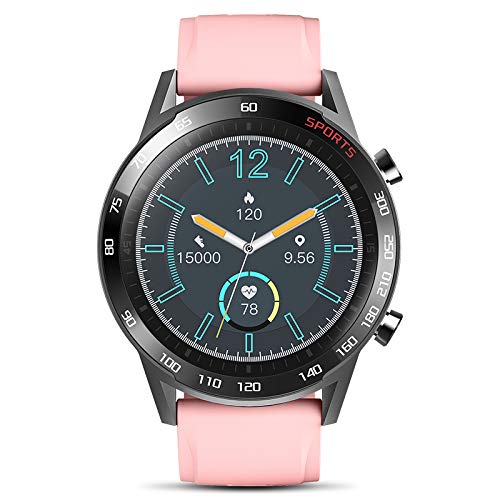 LCW Smart Watch for Men & Women - Fitness Tracker with Blood Oxygen, Blood Pressure, Body Temperature & Heart Rate Monitor, IP67 Waterproof Activity Tracker for Android & iOS - Perfect for Running, Swimming & Daily Health Tracking