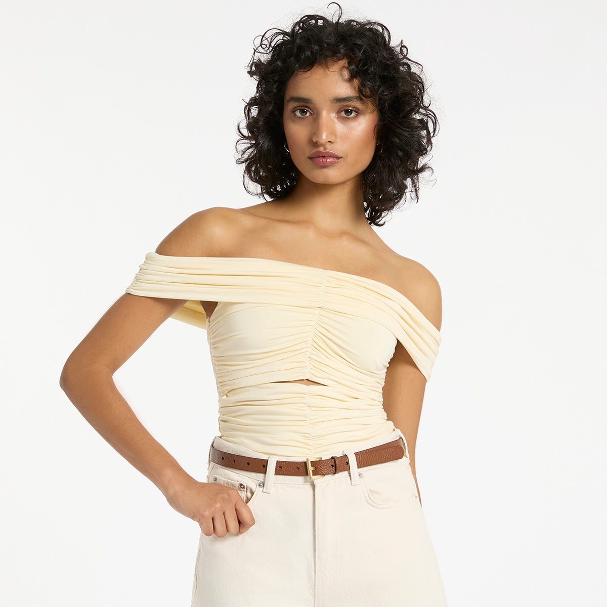 Part Of Me Belt - Stylish Tan & Gold Waist Belt for Women | Perfect for Casual Outfits, Dresses & Jeans | Fashion Accessory for Everyday Wear