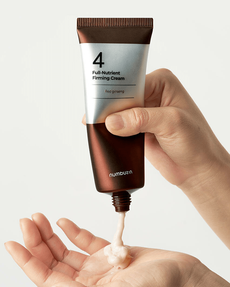 Numbuzin No.4 Full Nutrient Firming Cream - Korean Anti-Aging Face Moisturizer for Wrinkles & Elasticity | Day & Night Skincare Routine