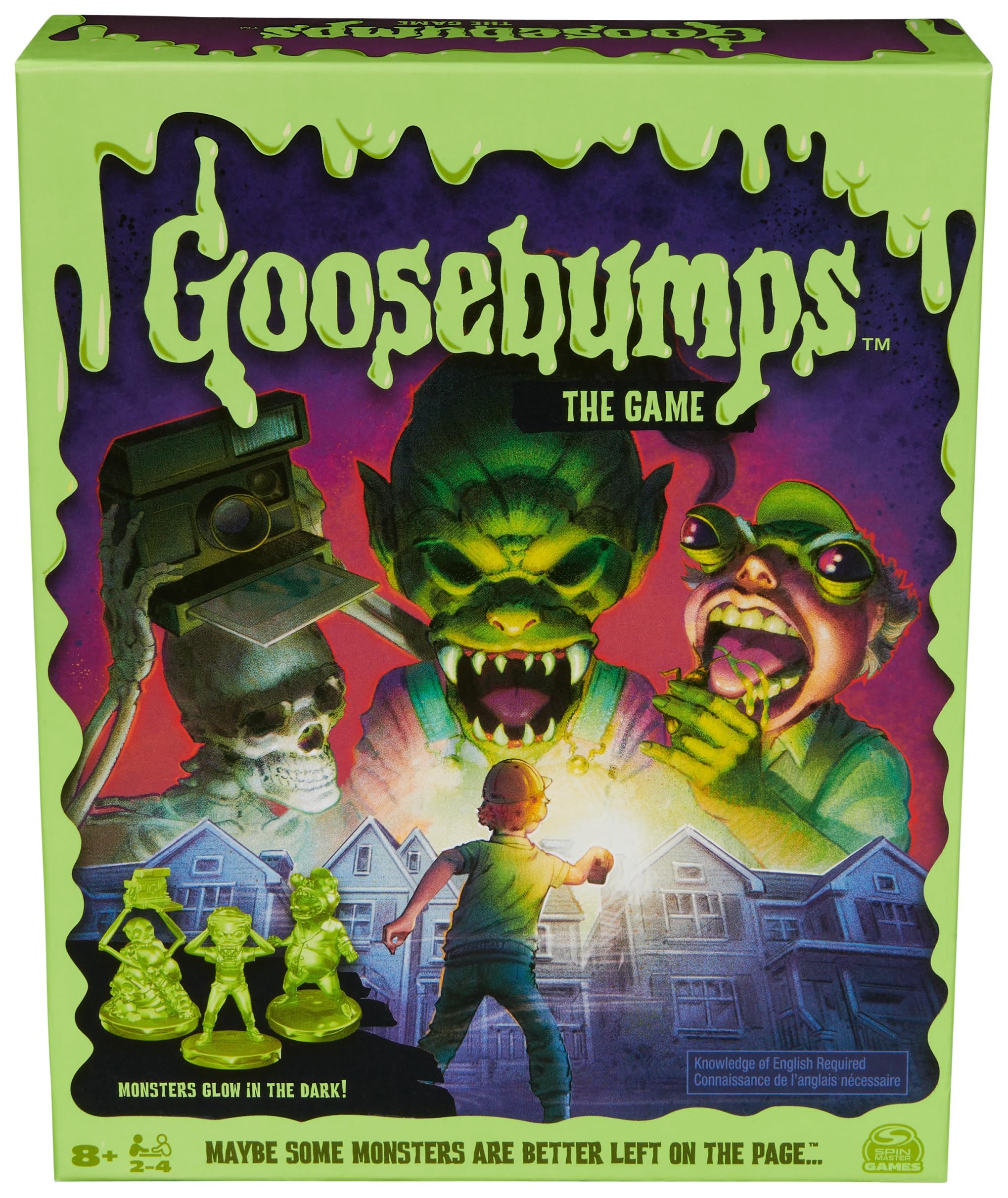 Goosebumps The Game: Scary Fun Monster Board Game for Kids Ages 8+ | Perfect for Family Game Nights and Halloween Parties