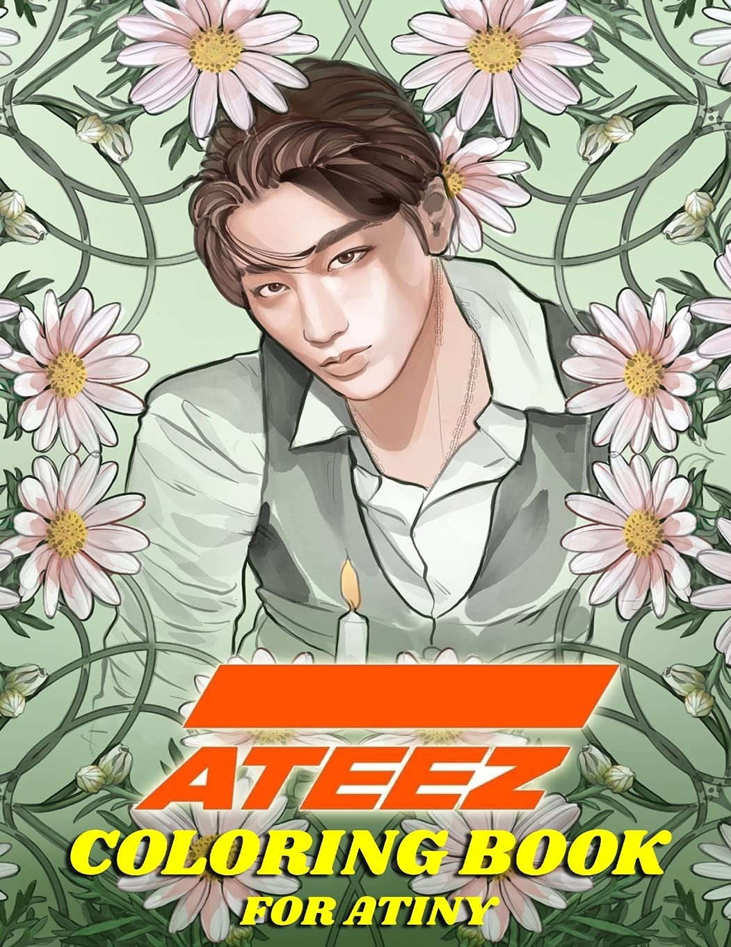 ATEEZ Coloring Book for ATINY Fans - Relaxing & Creative K-Pop Coloring Pages for Stress Relief | Perfect Gift for Kpop Lovers, Birthday & Fan Meetings