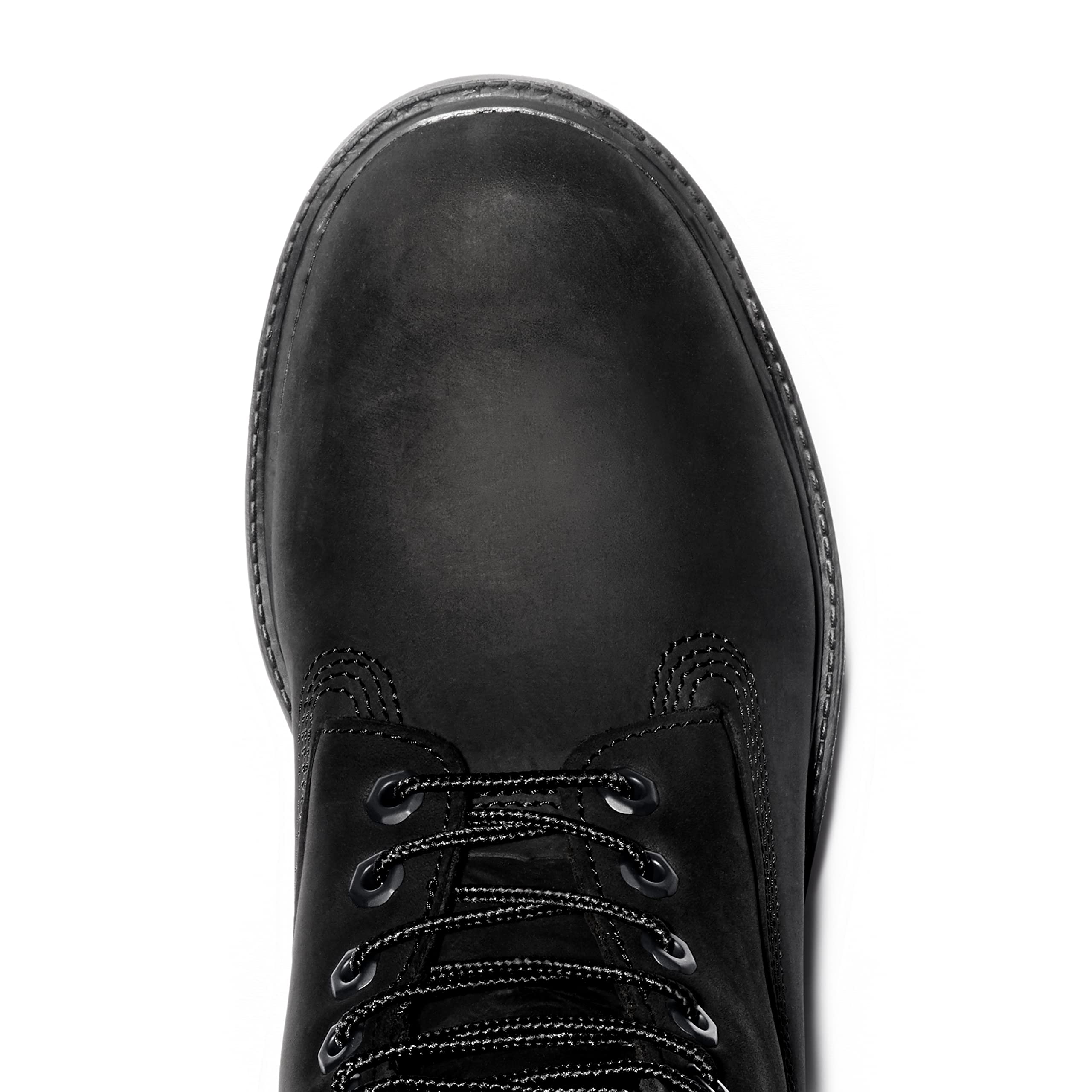 Timberland Men's 6-Inch Premium Waterproof Leather Boots with Padded Collar - Comfortable Hiking & Outdoor Work Boots for Men - Perfect for Camping, Construction & Winter Weather