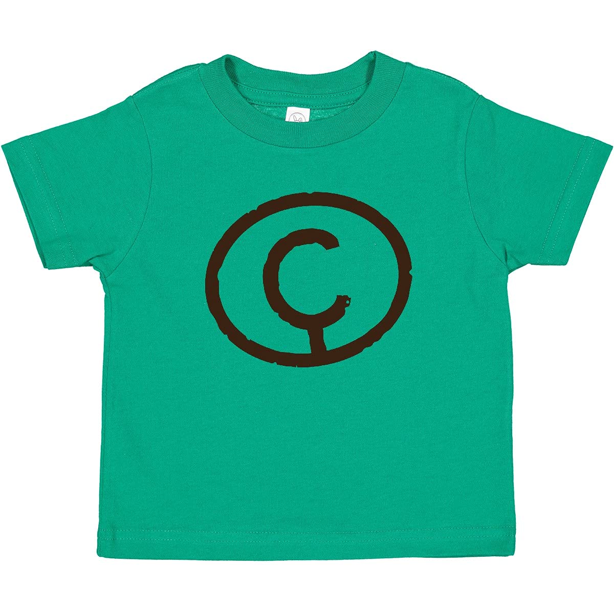 Inktastic Custom Monogram Letter C Baby T-Shirt - Personalized Initial Outfit for Newborns & Infants - Perfect for Family Photos, Baby Showers & First Birthday Gifts
