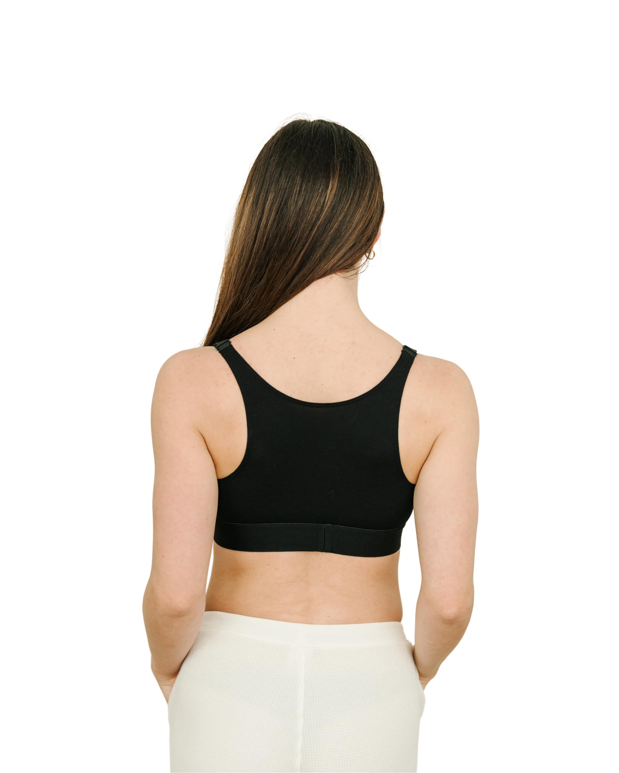 Comfortable Nursing & Sleep Maternity Bra - Soft 95% Cotton, Adjustable Crossover Drop Down Cups for Breastfeeding - Perfect for Nighttime Nursing, Lounging & Postpartum Recovery