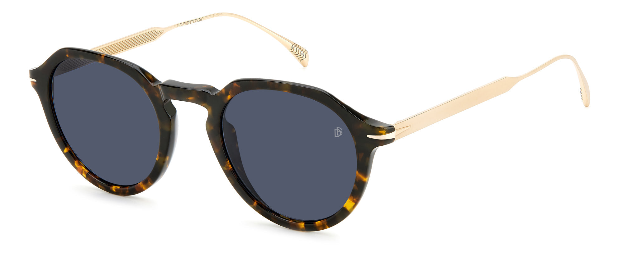 David Beckham DB1098/S Men's Sunglasses - Polarized UV Protection Aviator Style for Driving, Outdoor Sports & Fashion