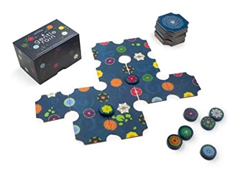 Mondo Games A Gentle Rain Board Game - Relaxing Strategy Game for Adults & Families - Perfect for Game Nights, Stress Relief & Mindfulness Activities