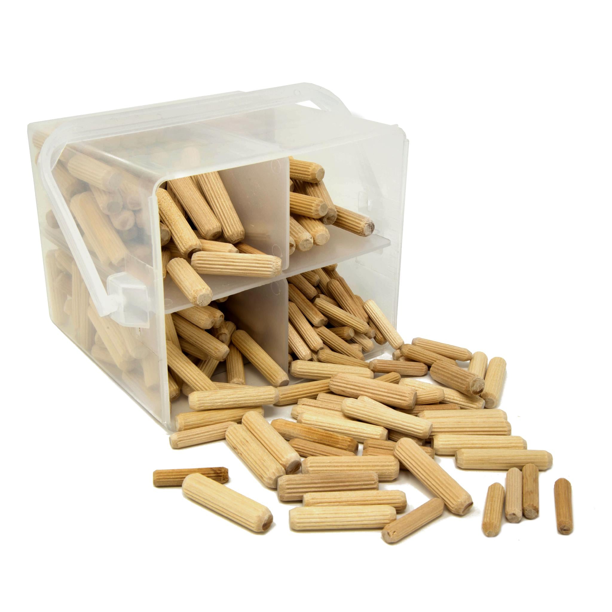 WEN JN400D 400-Piece Fluted Dowel Pin Assortment Kit - 1/4