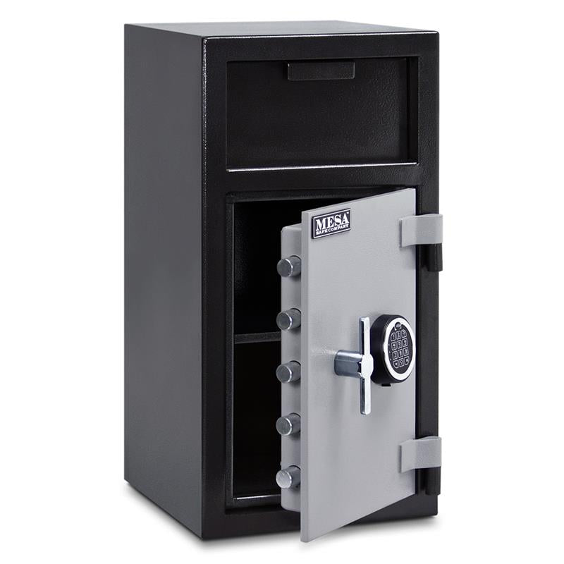 Mesa MFL2714E Electronic Lock Depository Safe - Secure Cash & Valuables for Home, Office & Retail Stores