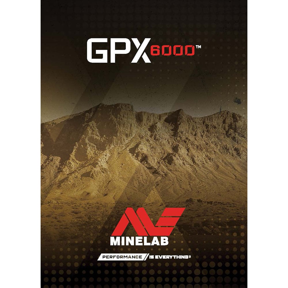 Minelab GPX 6000 Metal Detector User Guide - Digital Manual for Beginners | Gold Prospecting & Treasure Hunting Accessories