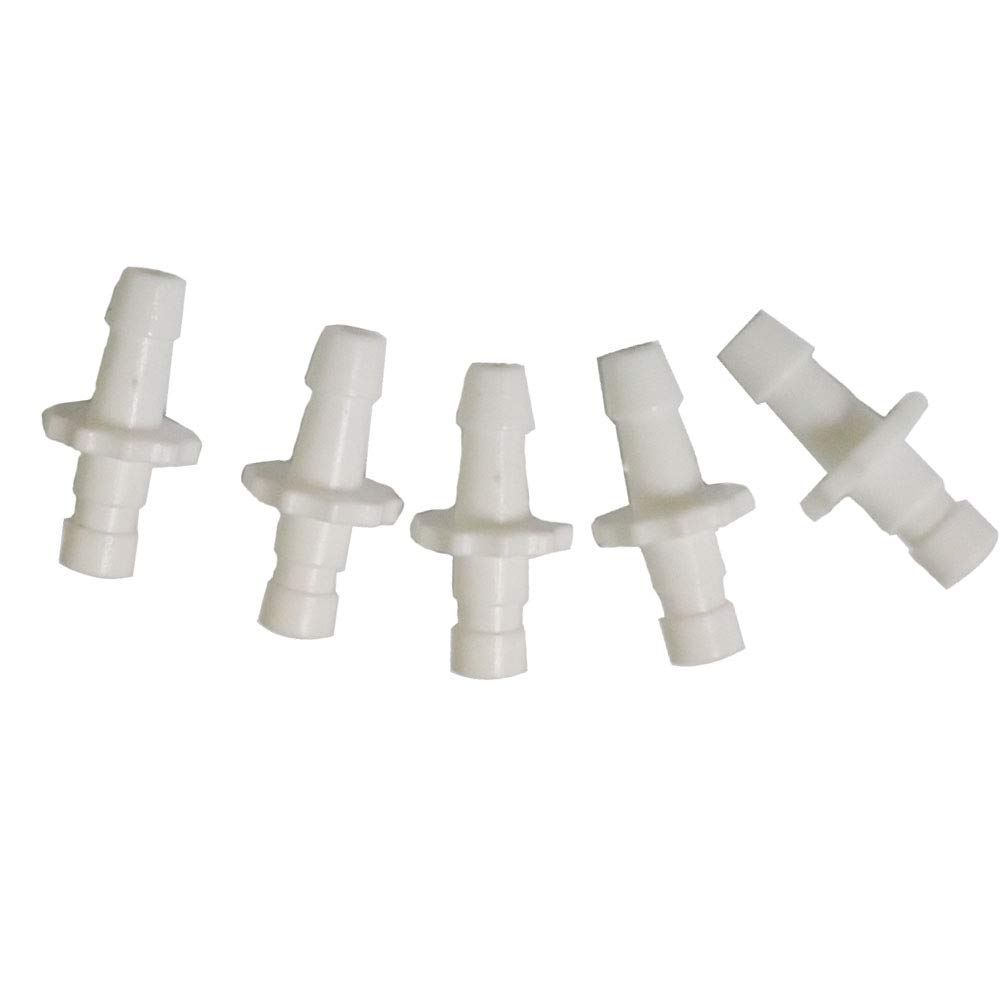 5-Piece NIBP Blood Pressure Cuff Single Tube Air Hose Adapter Connector for Neonate Disposable Cuffs - Medical Equipment for Newborn Care in Hospitals & Clinics