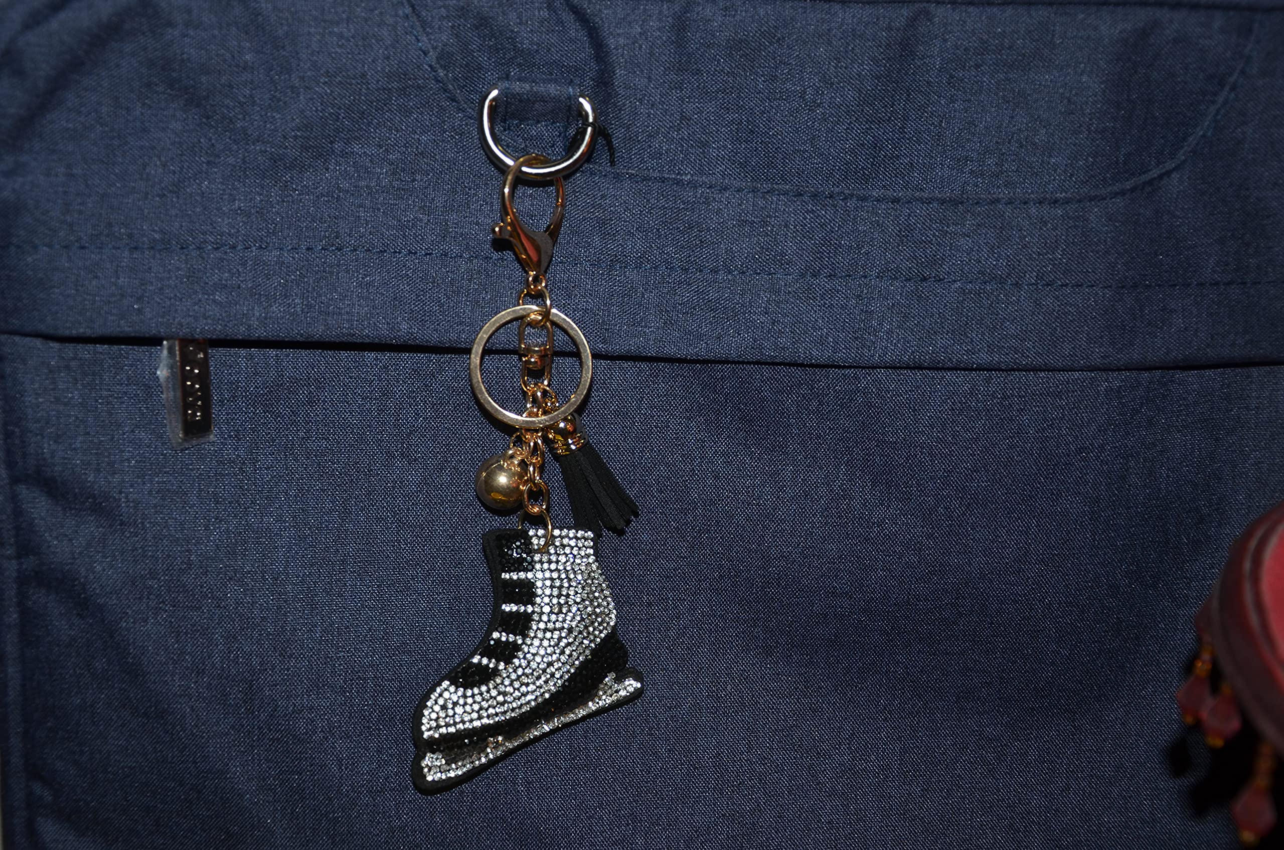 Sparkling Rhinestone Keychain for Women - Elegant Bling Car Keys Accessory, Cute Purse Charm Gift for Handbags | Perfect for Everyday Use, Party Favors & Gift Giving