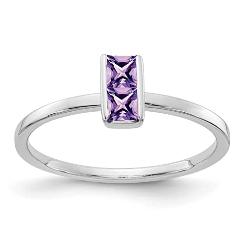 Amethyst / White