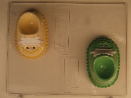 Chocolate Candy Mold for Baby Shoe - Silicone Baking Mold for DIY Candy, Cake Decorating, Party Favors & Baby Shower Treats