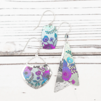 Forever Fleur Elegant Floral Earrings for Women - Perfect for Weddings, Parties & Everyday Wear
