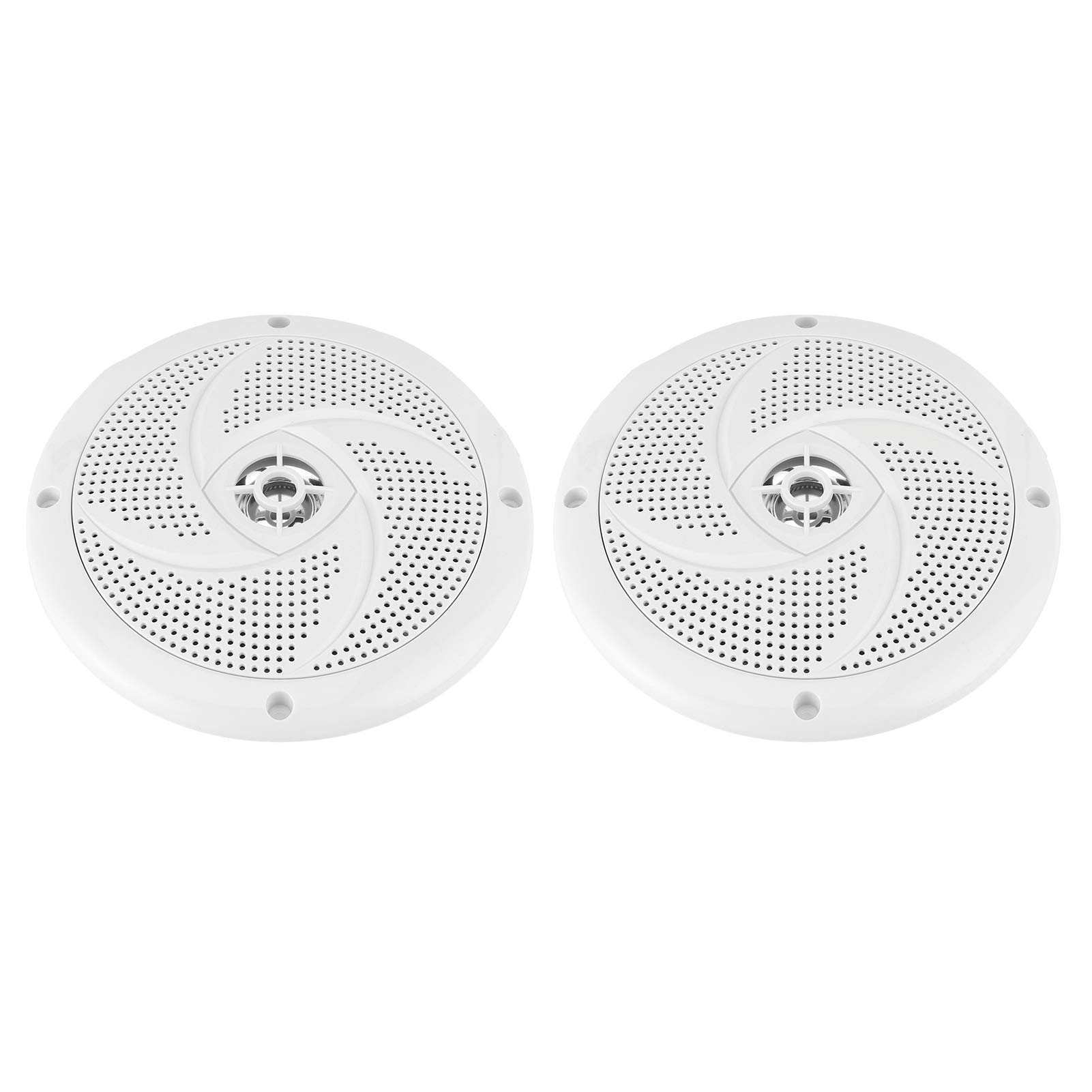 SNOQ 6.5 Inch Marine Boat Speakers (2 Pack) - Waterproof Yacht Audio System, Easy Installation for Boats & Marine Vehicles - Perfect for Outdoor Cruising, Fishing & Water Sports