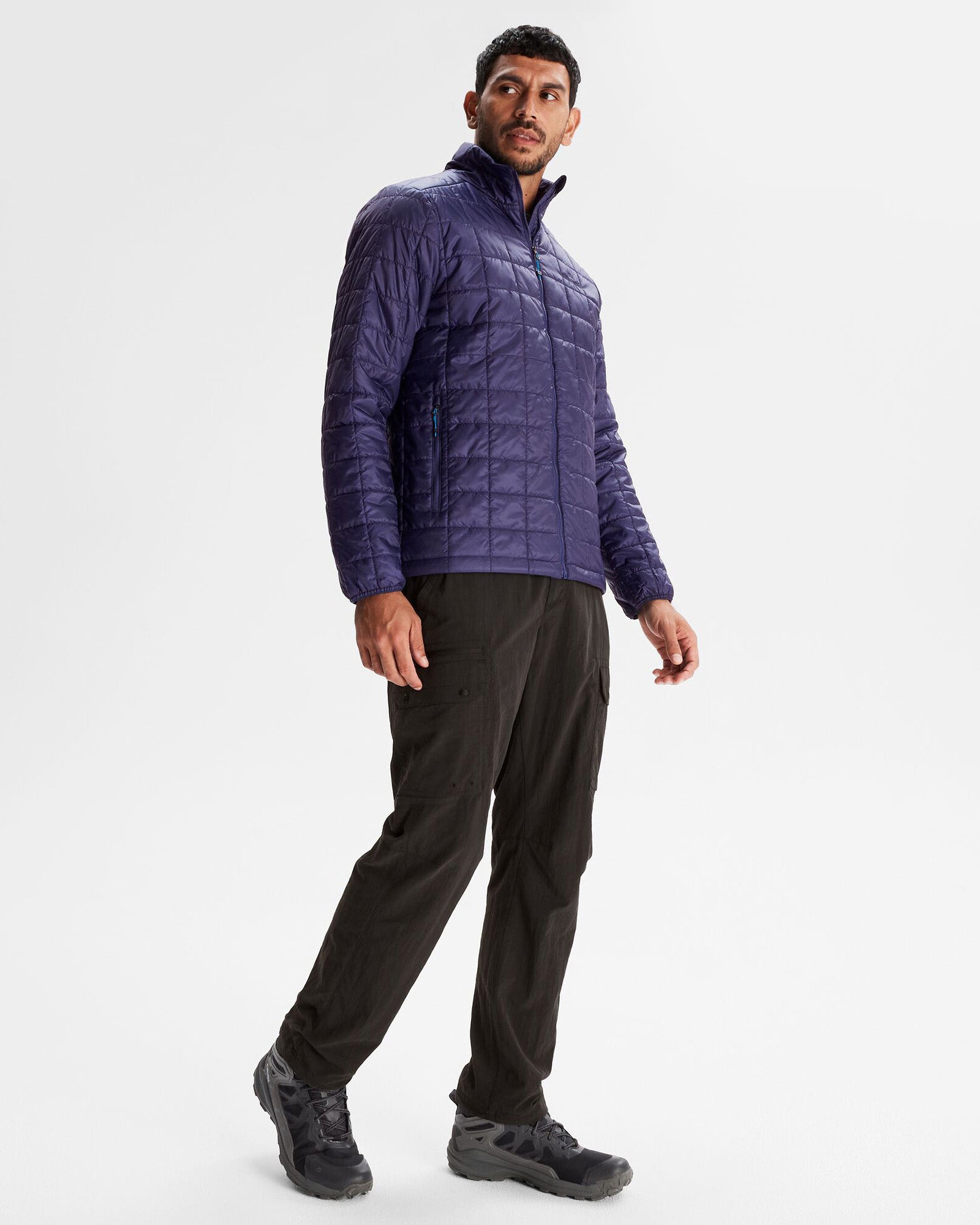 Men's Heli R Insulated Jacket - Waterproof Winter Coat for Outdoor Activities | Dark Horizon Color | Hiking, Skiing & Cold Weather Protection