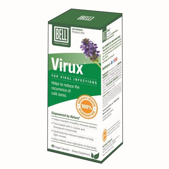 Bell Virux Immune Support Supplement for Viral Infections - 60 Vegan Capsules - Boost Immunity & Fight Colds, Flu & Seasonal Illnesses - Daily Wellness Support for Adults & Seniors