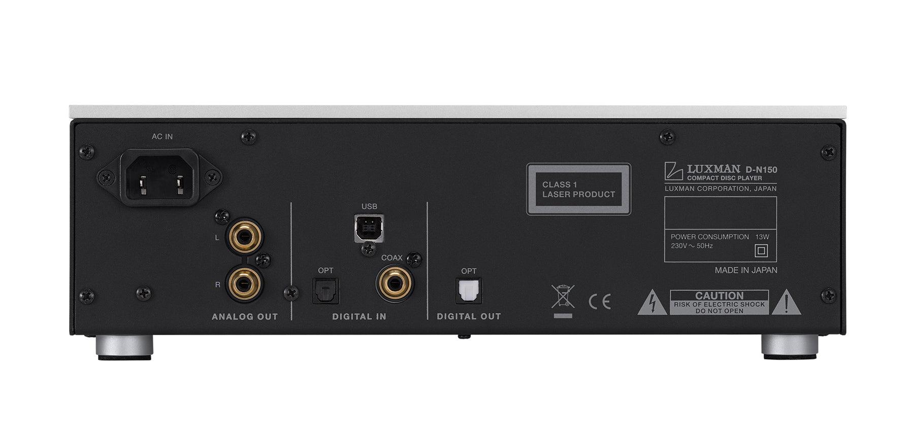Luxman D-N150 High-Resolution Digital Audio Player & DAC - Premium Hi-Fi Sound for Home Theater & Audiophile Listening