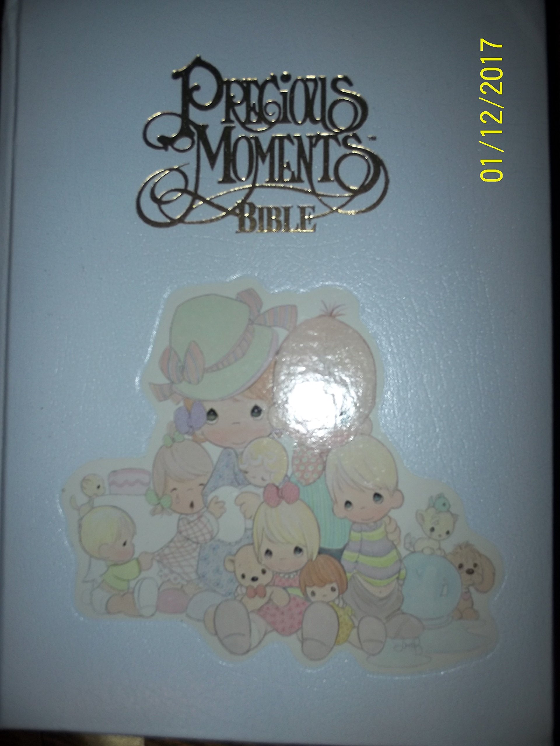 Precious Moments Holy Bible - NKJV New King James Version Red Letter Edition - Family Reference Bible for Daily Devotion & Christian Study