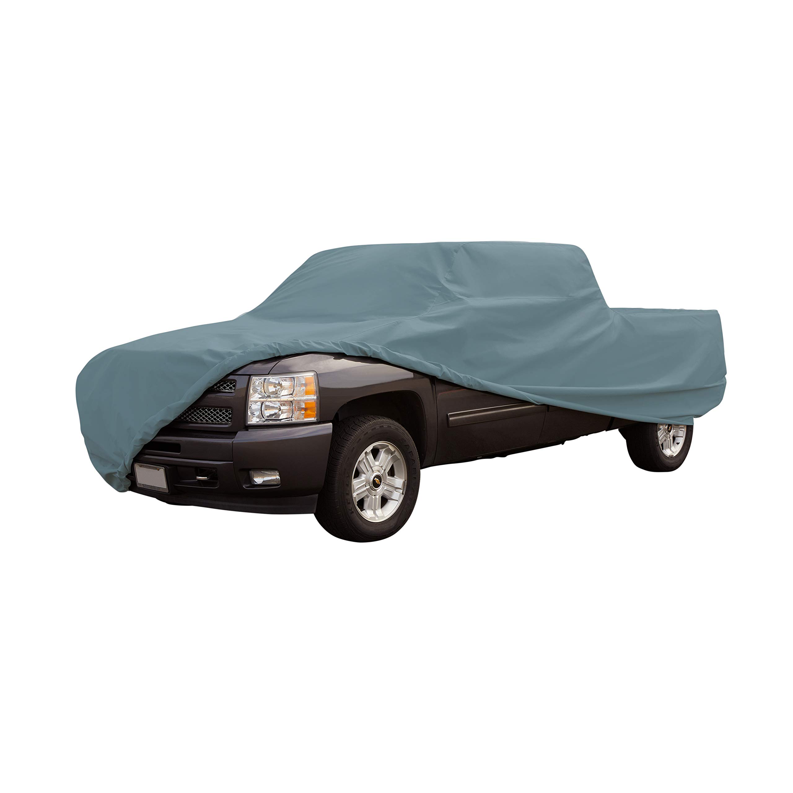 Classic Accessories Over Drive PolyPRO 1 Waterproof Truck Cover with RainRelease, Fits 21' - 22' Cab Pickup Trucks, Ideal for Outdoor Storage & Weather Protection