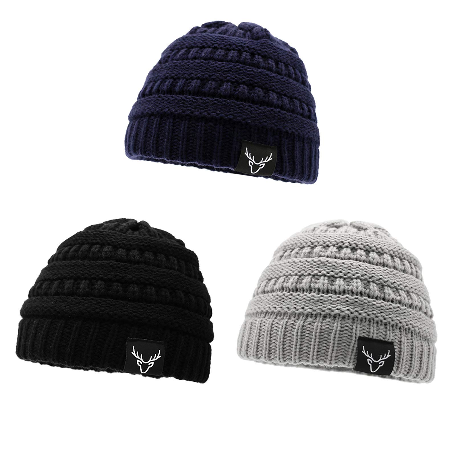 Soft Knit Baby Winter Hats - Warm Infant & Toddler Beanie for Boys & Girls | Cozy Gift for Newborns | Perfect for Outdoor Play, Winter Walks & Photo Shoots