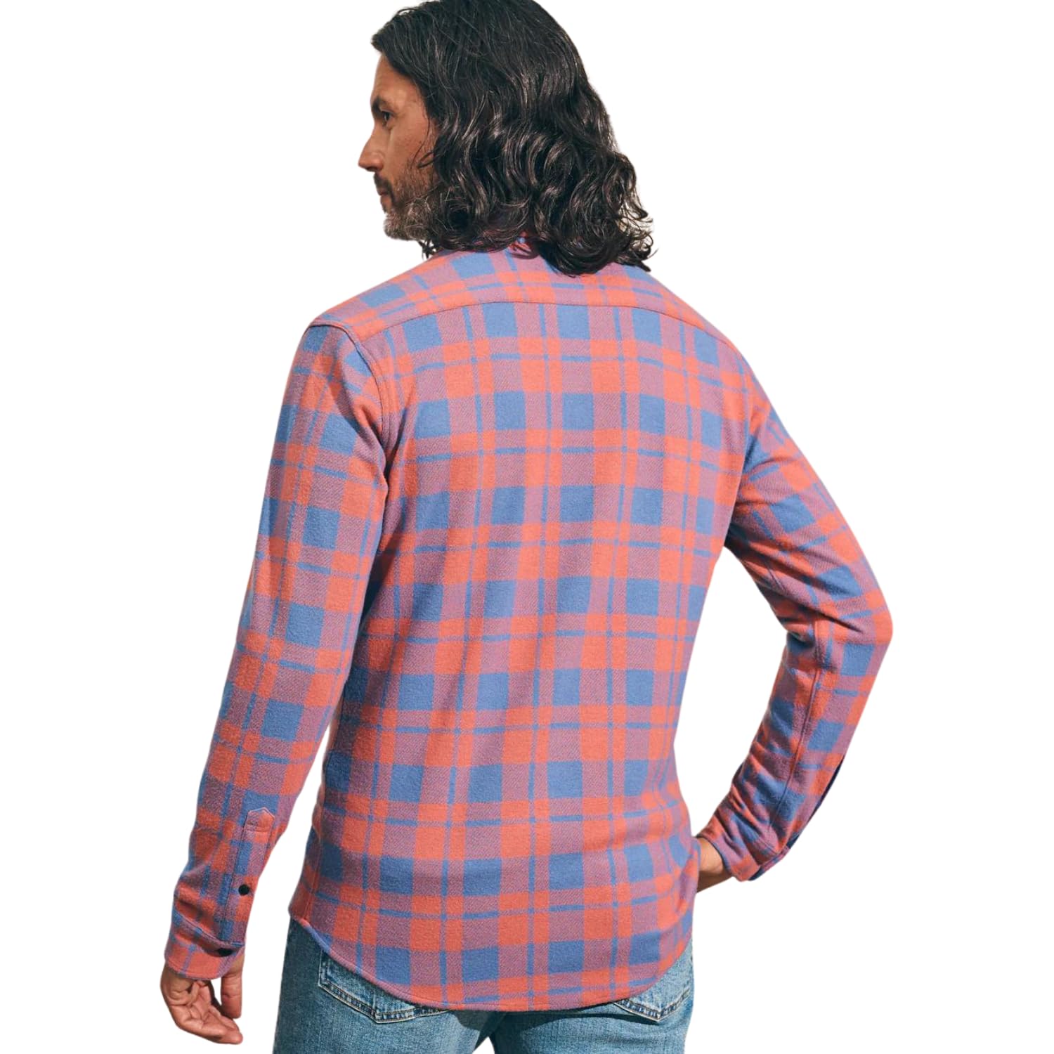 Faherty Men's Legend Sweater Shirt - Soft Cotton Blend Pullover for Casual & Layered Looks | Perfect for Fall, Winter & Outdoor Activities