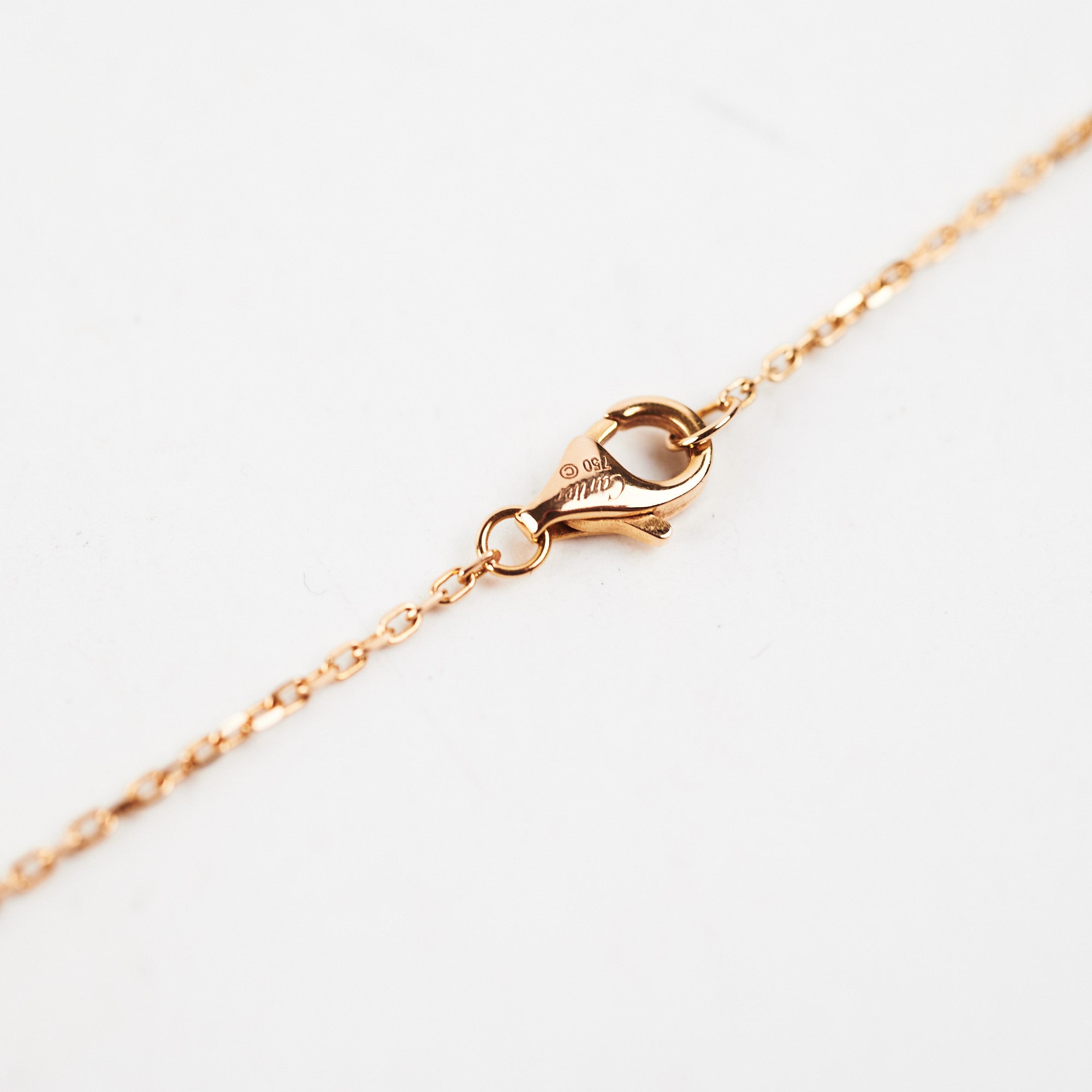 Vintage Cartier Open Heart Trinity Necklace 18K Gold - Elegant Jewelry Gift for Women, Perfect for Anniversaries & Special Occasions