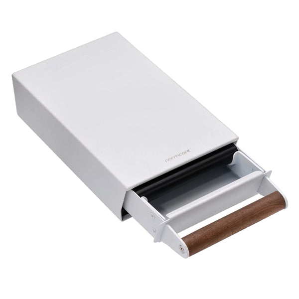 Premium Normcore Espresso Knock Box Drawer - Compact Coffee Grounds Container for Baristas & Home Brewing - Perfect for Espresso Machines, Coffee Shops & Kitchen Countertops