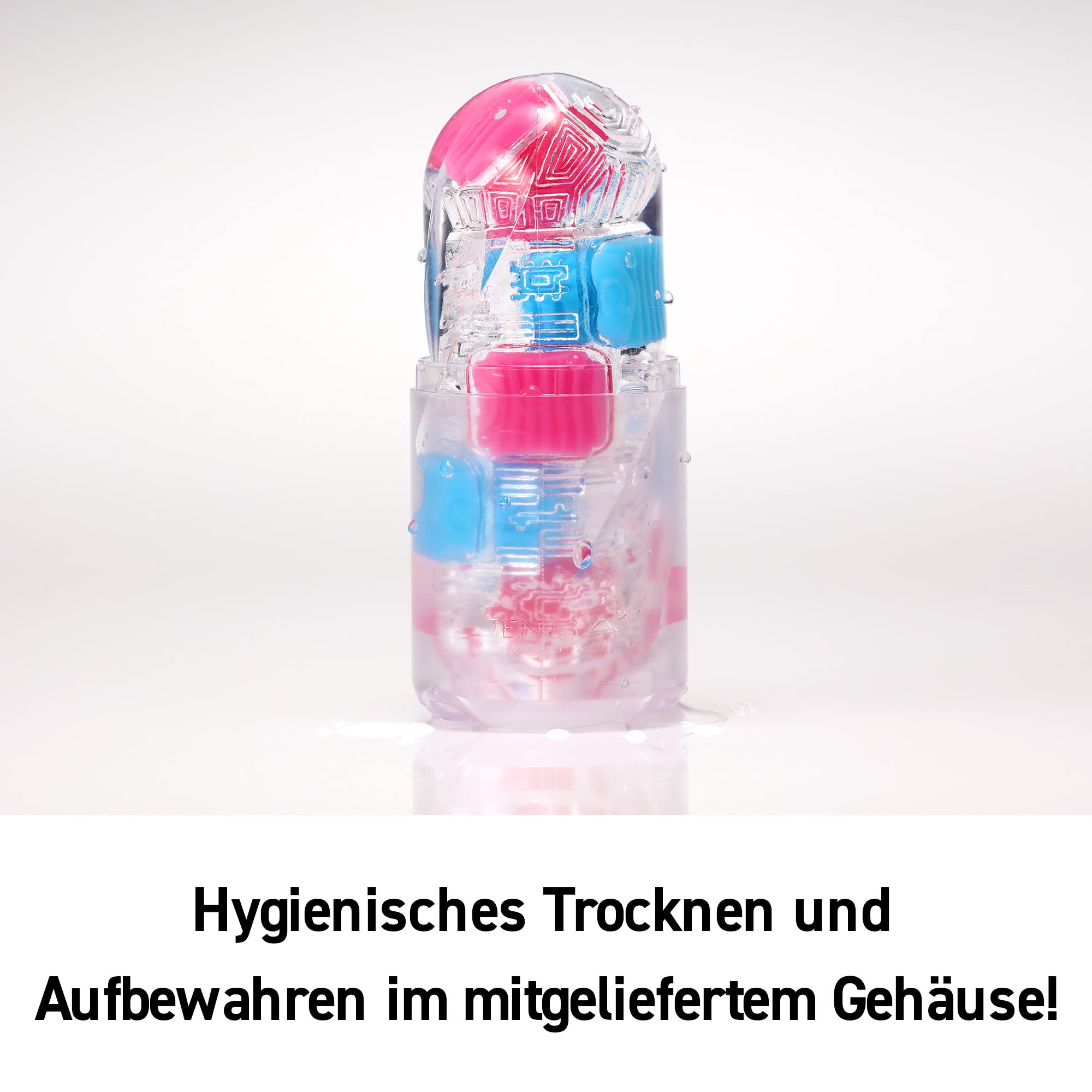 TENGA Bobble BOB-002 Magic Marbles Reusable Male Masturbator - Translucent Silicone Adult Toy for Men | Discreet & Hygienic Solo Pleasure at Home