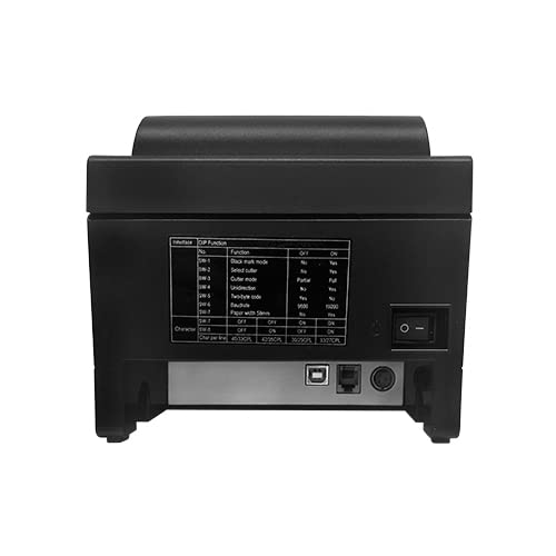 High-Speed 76mm Impact Receipt Printer - 4.5 Lines per Second USB Thermal Printer (RPI007) for Retail Stores, Restaurants & POS Systems