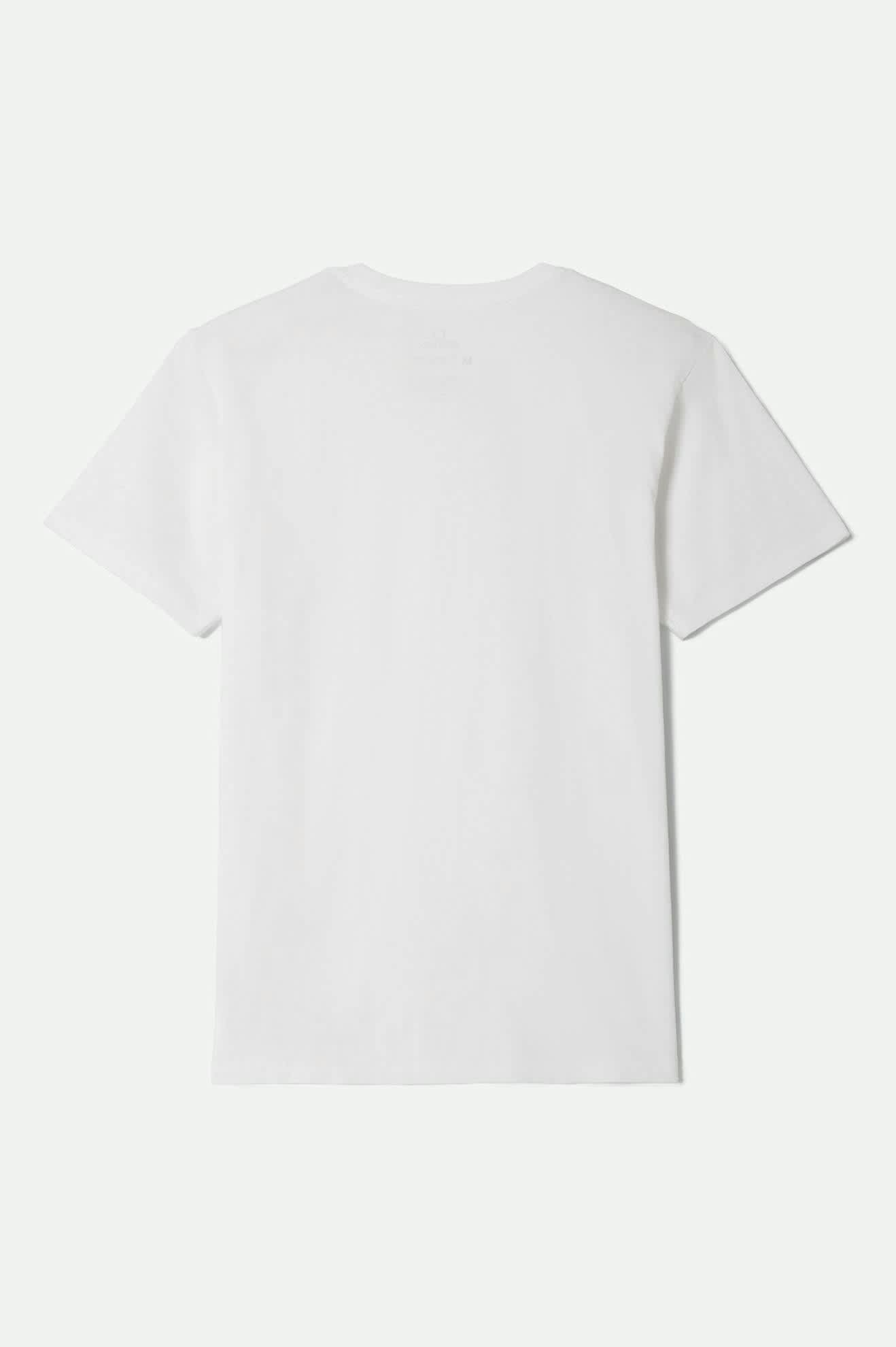 Premium Rowdy Short Sleeve Tailored T-Shirt for Men - Classic White Cotton Tee - Perfect for Casual Wear, Street Style & Everyday Outfits