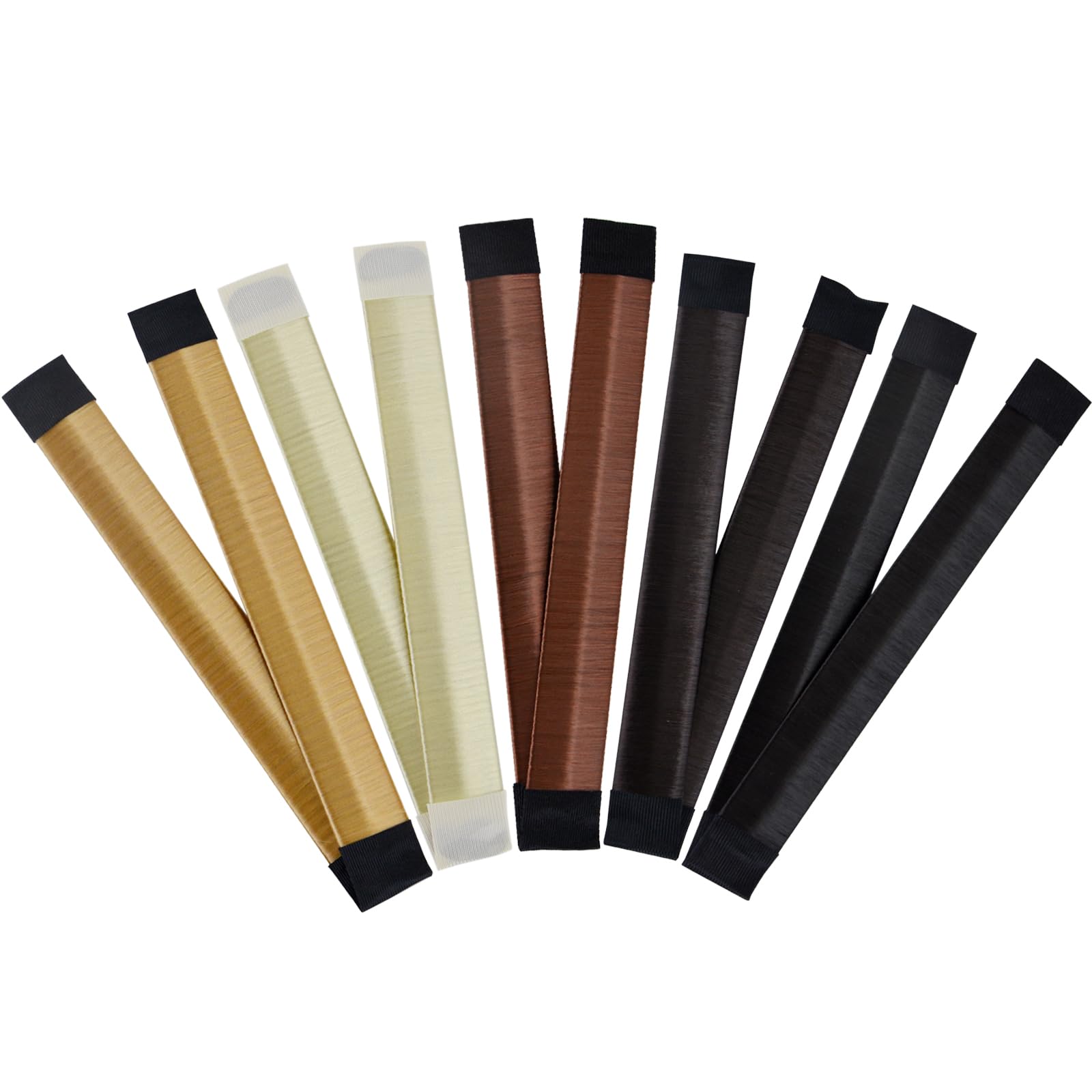 Professional Magic Bun Makers 4-Piece Set - Easy Donut Hair Tool for Ballet & Ballerina Buns (Black) | Perfect for Kids, Dance Performances & Everyday Hairstyles