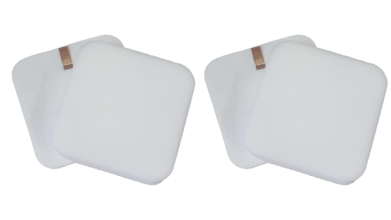 2-Pack Foam and Felt Replacement Kits for Shark Navigator Lift-Away ADV LA300/LA301/LA322 & Rotator ADV DuoClean PowerFins LA502 Vacuums - Perfect for Pet Hair, Deep Cleaning & Maintaining Vacuum Performance