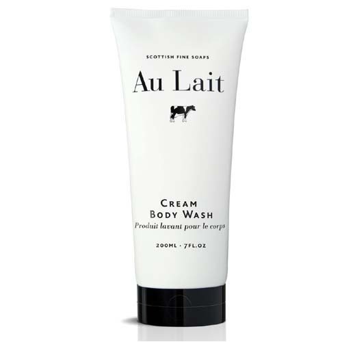 Au Lait Cream Body Wash - 7 oz | Moisturizing & Nourishing Shower Gel for Dry Skin | Perfect for Daily Use & Spa Days