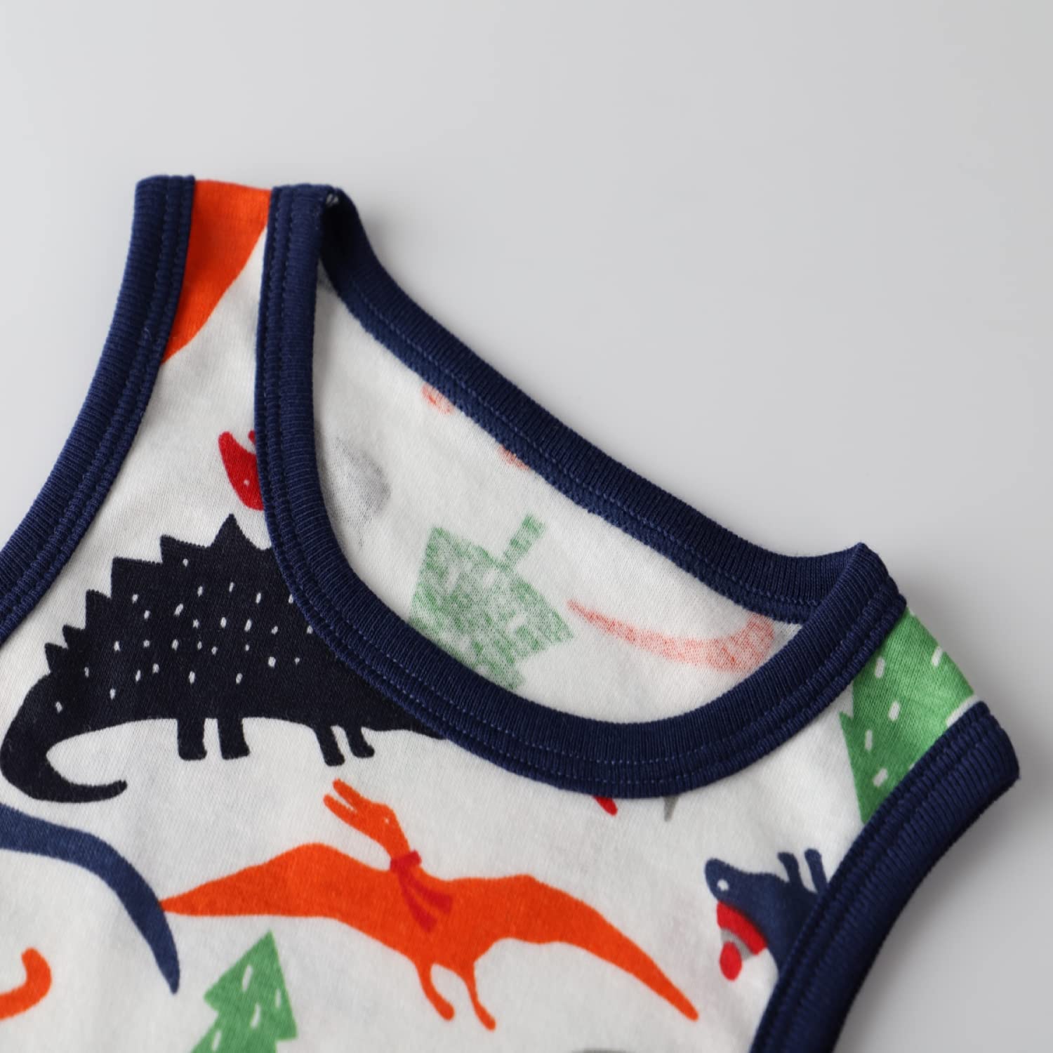 3-Pack Boys' Sleeveless Tank Tops for Toddlers - Soft Cotton Summer Shirts for Playtime, Beach & Outdoor Activities