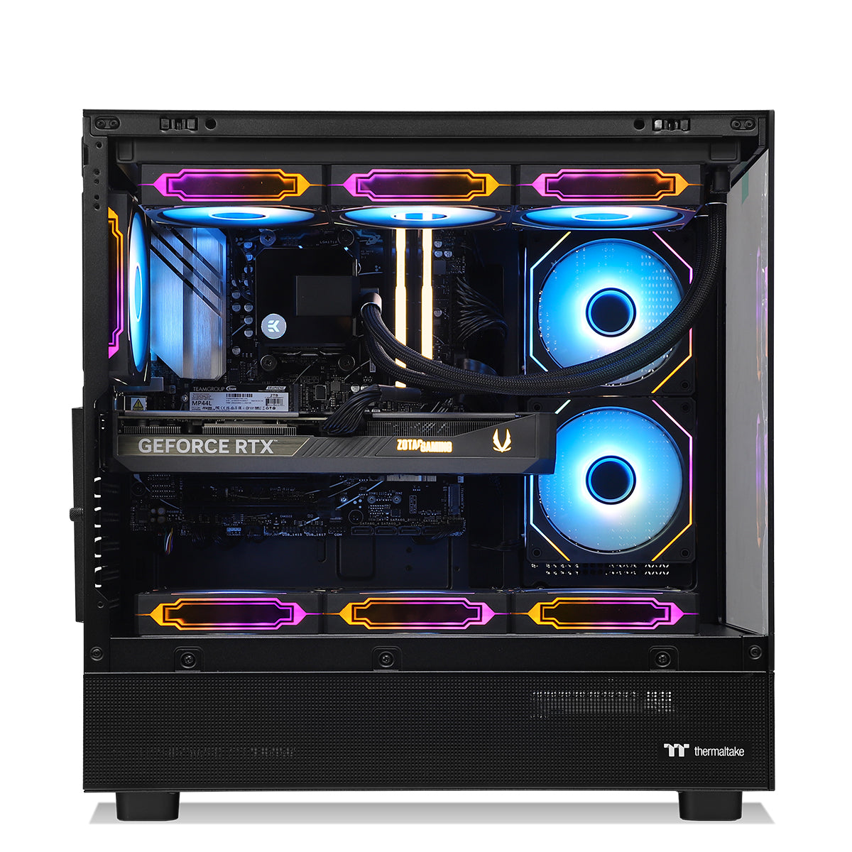 Astral NEX RTX 5070 Gaming PC with AMD Ryzen 5 7600X Processor - High Performance Black Desktop Computer for 4K Gaming, Streaming & Content Creation