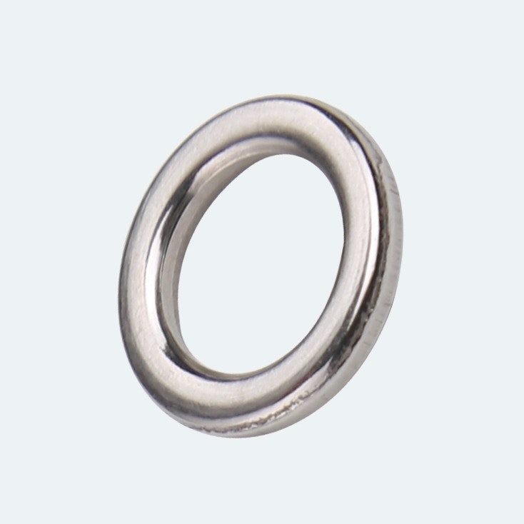 BKK Solid Ring 51 - High-Quality Stainless Steel Fishing Hook for Saltwater & Freshwater - Perfect for Bass, Trout, and Saltwater Game Fishing