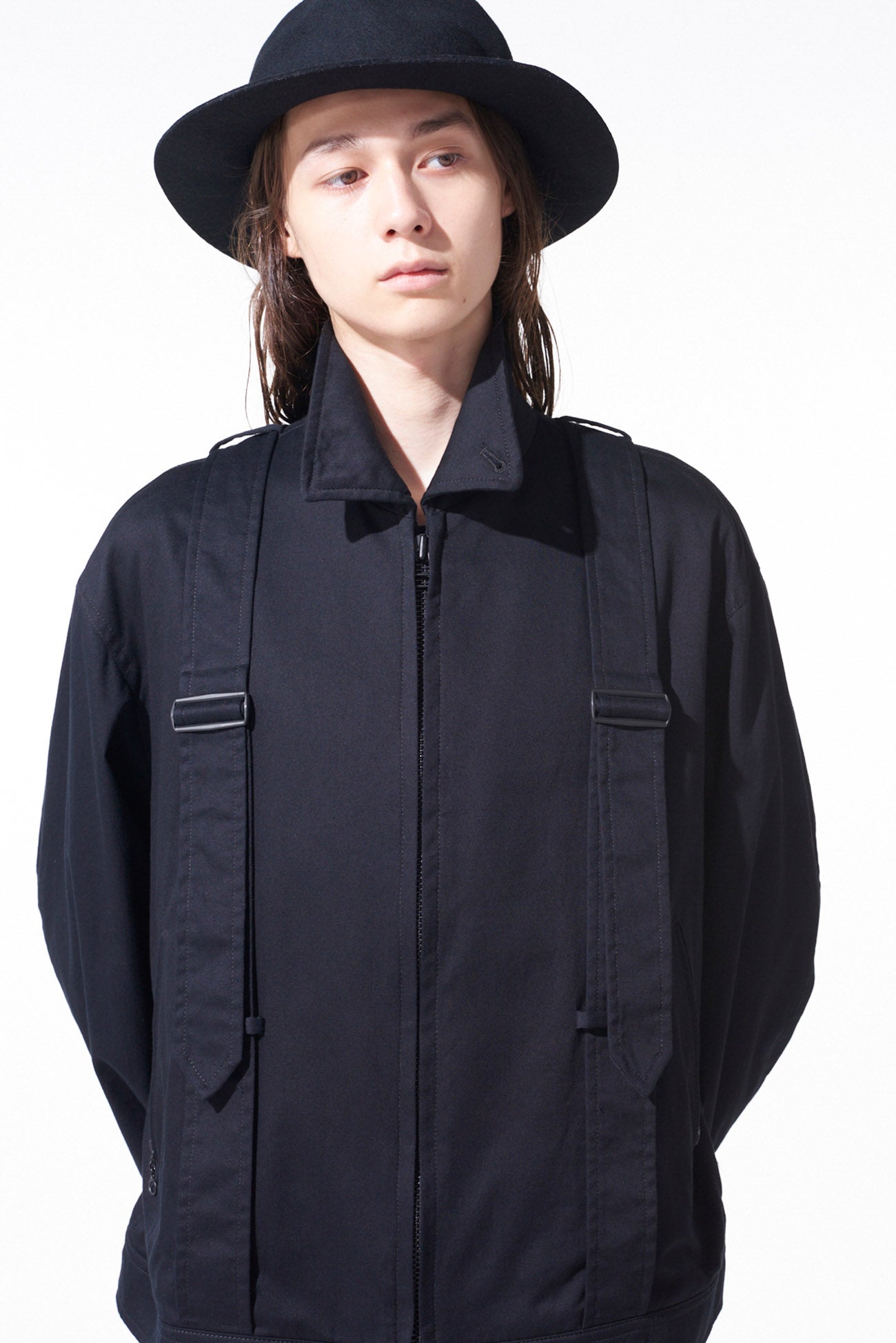 Stylish Cotton Twill Oversized Belted Y Blouson Jacket for Women | Casual & Chic Outerwear for Everyday Wear