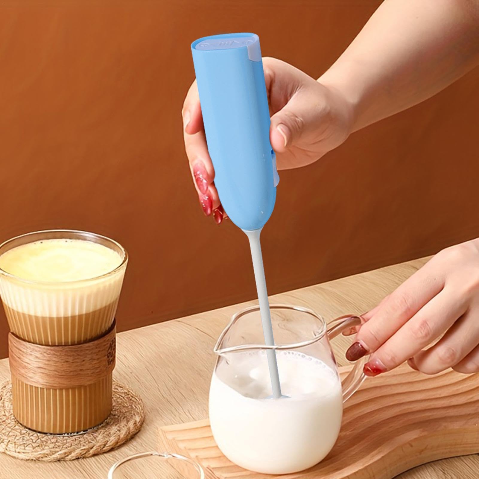 2024 Baby Formula Mixer - Handheld Electric Formula Stirrer | Battery Operated Powder Drink Mixer for Toddlers | Ultra Fast Electric Drink Mixer & Frother Wand | Matcha & Protein Powder Mixer | Perfect for Baby Bottles, Travel & Quick Meal Prep