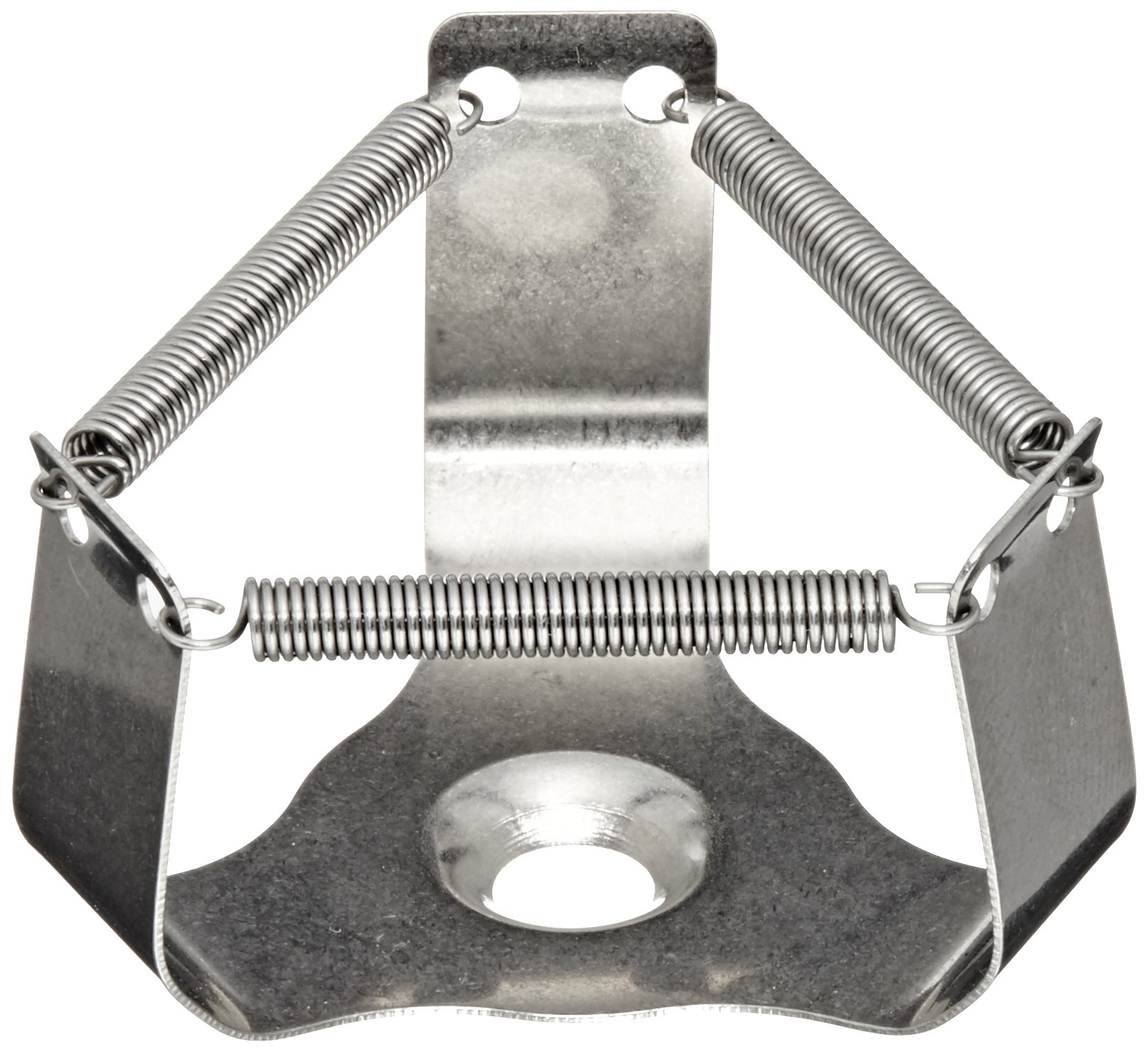 Eppendorf M1190-9004 25mL Stainless Steel Erlenmeyer Flask Clamp - Lab Equipment for Chemistry Experiments & Scientific Research