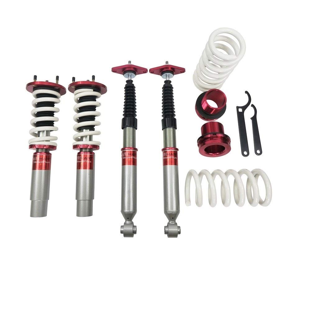 Truhart StreetPlus Coilovers for 2005+ Chrysler 300 AWD & Dodge Charger AWD - Performance Suspension Upgrade for Street Driving & Track Use