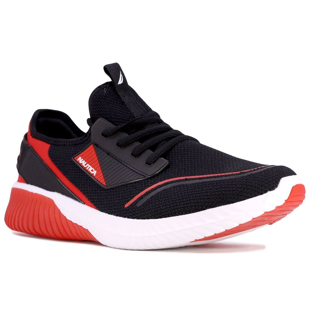 Nautica Men's Sneakers - Comfortable Casual Lace-Up Walking Shoes | Lightweight Breathable Joggers for Men | Perfect for Gym, Running, Travel & Everyday Wear