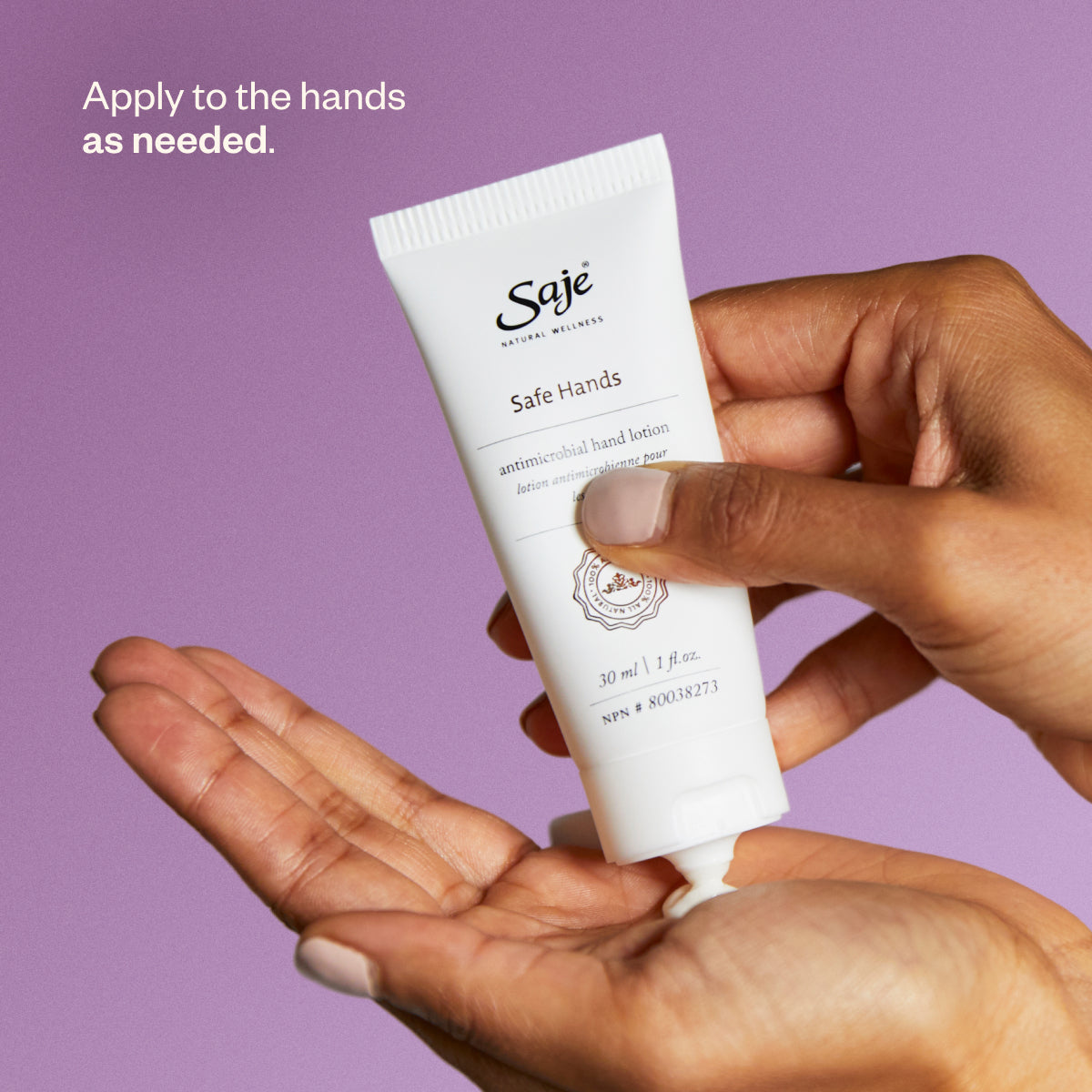 Safe Hands 30ml Moisturizing Hand Lotion for Dry Skin - Hydrating & Nourishing Formula - Perfect for Daily Use at Home, Office, or Travel